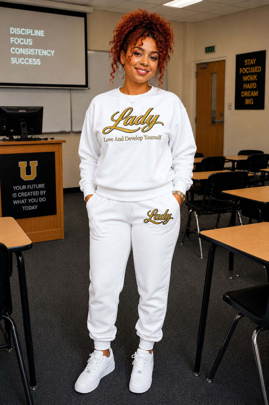 Lady “Diamond Edition” Sweatsuit